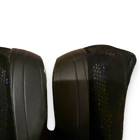 Dansko Farah Black Leather Lizard Reptile Embossed‎ Slip On Loafers Clogs Sz 41 - Picture 9 of 15